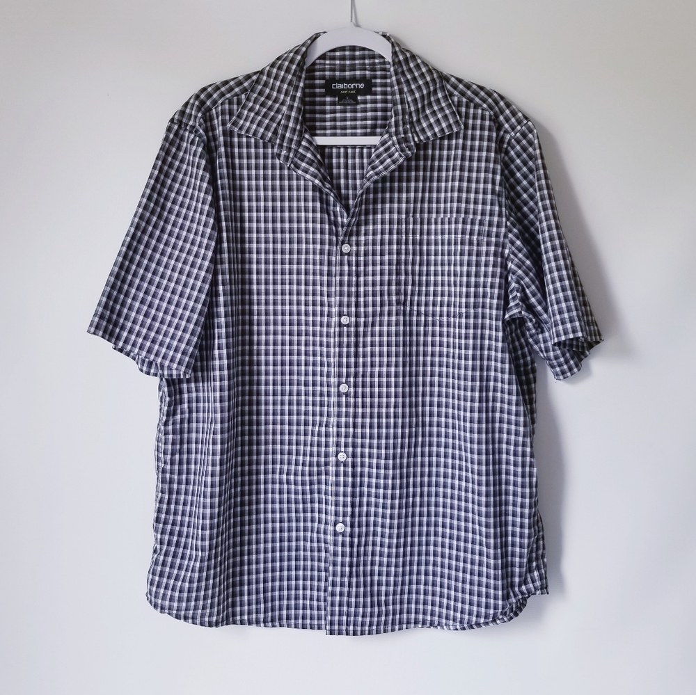 Liz Claiborne Easy Care Cotton Like NEW Shirt Sz Large